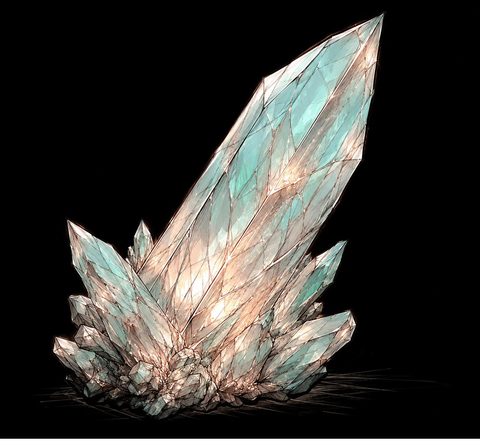 LUCIAN-GROWN CRYSTAL